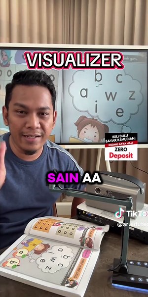 Visualizer mengajar dalam kelas #tiktoklive #livehighlights #guru #gurukpm #cikgu #digital #pendidikandigital #projektor #conteng #ansuranmudah #visualizer #documentcamera