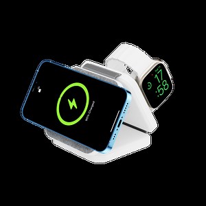 PowerBase Go - 3 in 1 Foldable Travel Charger | For Apple