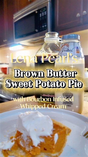 Lena Pearl’s Brown Butter Sweet Potato Pie