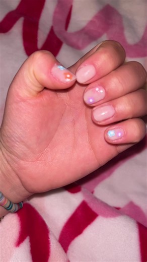 Pastel Natural Nails for Spring Inspiration