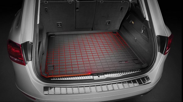Weathertech Cargo Trunk Liner for Kia Sorento, Behind 2nd Row (40450), Black