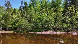 Scenic Split Rock River Trail Views in Minnesota
