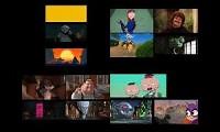 Mix of 4 videos from youtube : All 4 movies at once
