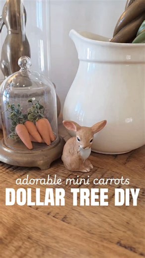 Julie Templet Borne on Instagram: "#dollartreediy #springdecor #thriftedstyle #dollartree Y’all loved my last Dollar Tree makeover video, so today we’re back for more spring DIY inspiration. I’m taking simple Dollar Tree finds and transforming them into high-end home decor using paint, molds, waxes, and a little creativity. From mini brass-style figurines to designer-inspired candles, embellished frames, and elevated spring bunnies, these projects prove you don’t need a big budget to get a luxur