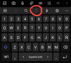 Comment ouvrir le presse papier sur un Samsung ?