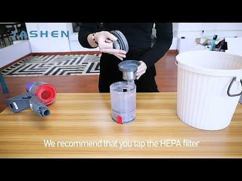 How to clean Hepa filter