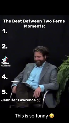 Jennifer Lawrence's Hilarious Moments on Between Two Ferns
