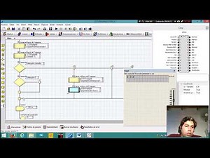 FLOWCODE + LCD + LECTURA ENTRADA ANALOGICA+ TOMA DE DECISION