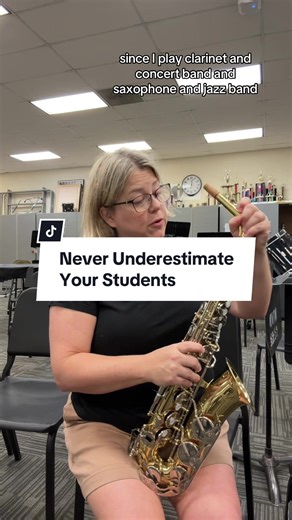 Talented 7th Grader Transposes Clarinet Music to Alto Saxophone!