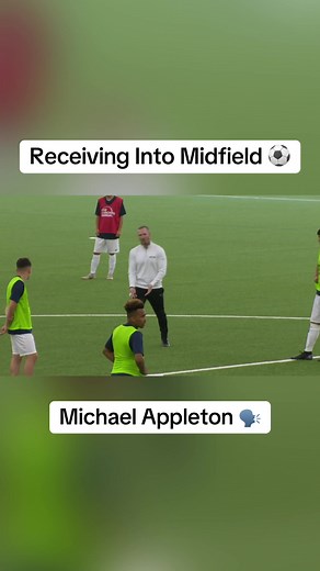Receiving Into Midfield: Soccer Coaching Tips