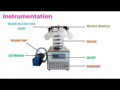 Lyophilizer Freeze dryer/ Instrumentation