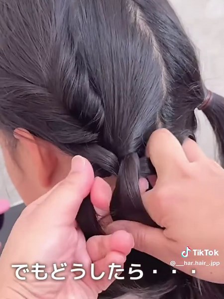 #キッズヘアアレンジ #簡単ヘアアレンジ #子供ヘアアレンジ #ヘアアレンジ動画 #エクステ #映え #アイドルヘア