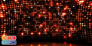 Circle coins reflectors spots