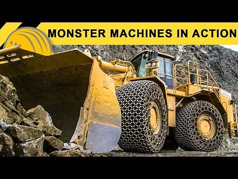 MONSTER MACHINES in Action - Giant XXL Heavy Equipment Show