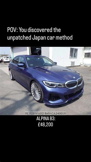 If you knew what these sell for in Japan… you’d stop scrolling UK listings today. Full Jdm import Guide coming soon. Comment “JDM’” so I know you’re interested.