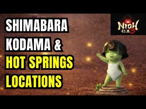 Shimabara Kodama & Hot Spring Locations | Nioh 3