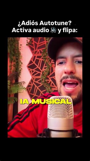 ¿Adiós Autotune? Te cuento más en la descripción ⬇️ #iamusical #suno #produccionmusical #vozconIA