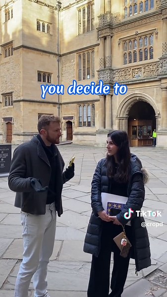 I found the only law student who acc enjoys law 😅 #oxforduni #oxpops #oxfordlaw #streetinterviewsuk #studentlife #studentinterviews