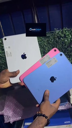 AMAZING DEALS ✨✨ *ALL WITH 45 DAYS STORE WARRANTY 🛡️* OPTION 1 SUPER CLEAN IPAD 10th Generation 64gb PINK ✅WiFi only PRICE- *N400,000* OPTION 2 SUPER CLEAN OPEN BOX IPAD 10th Generation 64gb PINK ✅WiFi only PRICE- N420,000 OPTION 3 SUPER CLEAN IPAD 10th Generation 256GB ✅WiFi/Cellular BLUE - N520,000 SILVER - N530,000 PINK - N540,000 OPTION 4 SUPER CLEAN OPEN BOX IPAD 11th Generation 128gb BLUE ✅100% CC - 1 (USED FOR A DAY ONLY) ✅WiFi only PRICE- N480,000 OPTION 5 SUPER CLEAN OPEN BOX IPAD 11th
