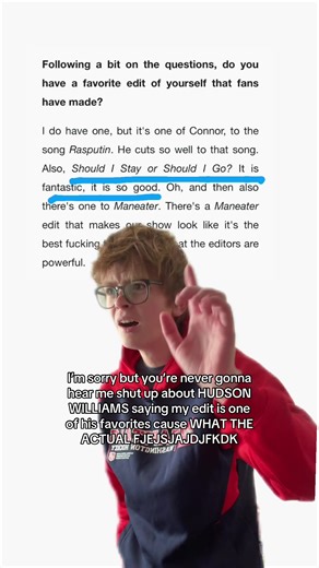 Should I Stay or Go? Celebrating Heated Rivalry Edits