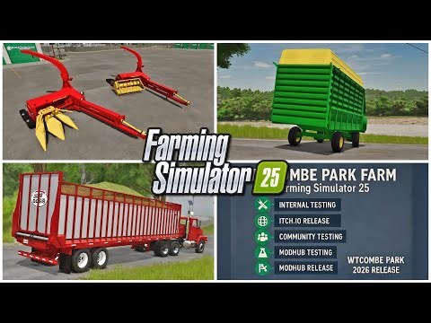 Farm Sim News - New Holland Chopper, JD 716A Forage Wagon, Witcombe Park Farm, & More! | FS25