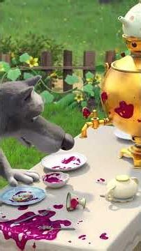 A casa da soli: Parte 1 - Masha e Orso! 🐺💥🐧 #mashaandthebear #mashaeorso #Shorts