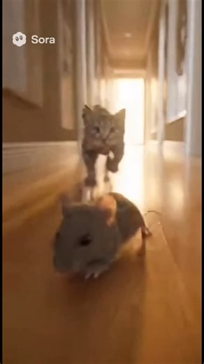 Cat and Mouse…. #cat #mouse | Michael Alston | Facebook