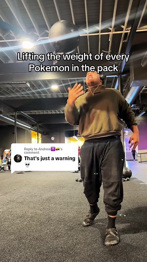 Push Day Workout with Pokémon Weights