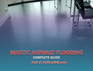 Mastic Asphalt Flooring (Preparation, Construction Process) - Definecivil