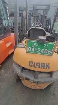 Clark 1.5-ton diesel used forklift #doosanforklift #중고지게차