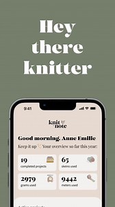 Knit&Note | knitting app | knitting patterns📱🌎 on Instagram