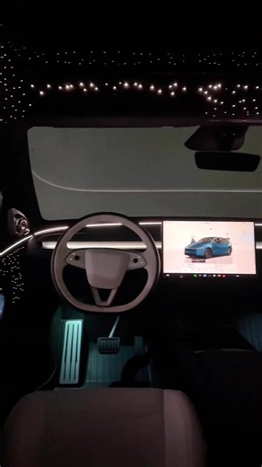 Tesla Model Y: Perfect Ambient Lighting Vibes