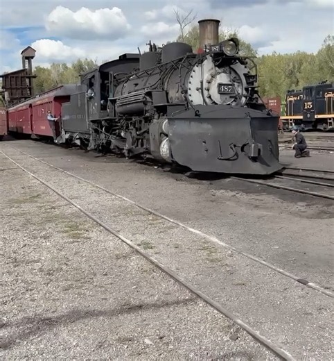 100-Year-Old STEAM TRAIN, Still on the Rails!!