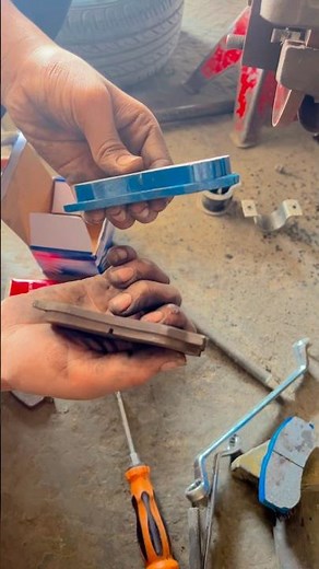 How to Change Front Brake Disc Pads Professionally 🚗🔧 | Safe & Smooth Braking #shorts #carrepair