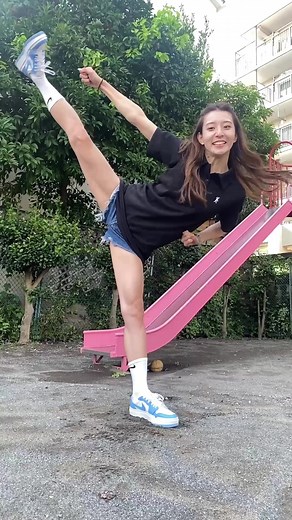 また違うハイキック？ #ハイキック女子 #ハイキック #足刀蹴り #hightkick #格闘技 #ラウンドガール #キックボクシング