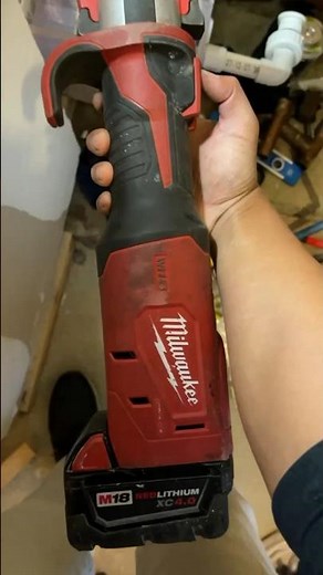 Milwaukee Propress Tool in Action