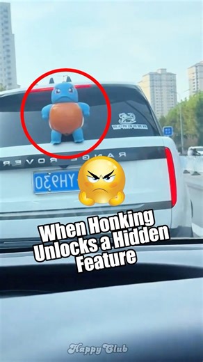 If you want to spray water, honk the horn.😂#funny #shortvideo