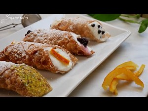 SICILIAN CANNOLI, original recipe