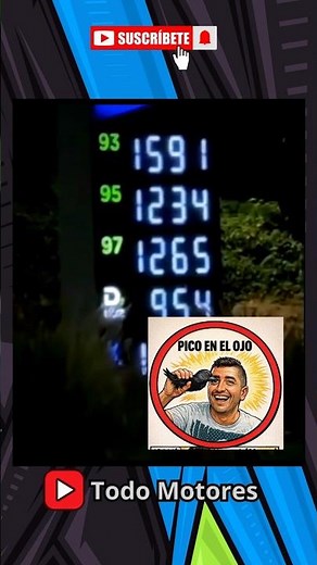 Alza en tiempo real Copec #chile #combustible
