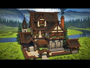 Minecraft: How To Build A Aesthetic Cottage | Tutorial