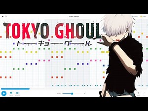 Tokyo Ghoul - Unravel - Chrome Music Lab (Link In Desk)