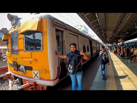 Howrah To Barddhaman Local Train Journey Via Main Line.