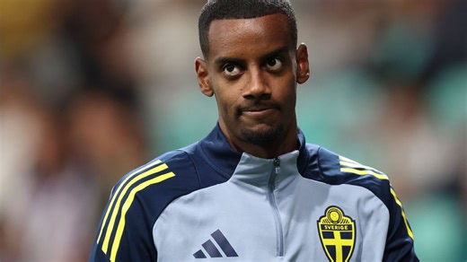 Alexander Isak: 'Risk too great' to play Slovenia - Sweden boss