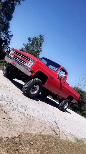 it all started with a truck meet to blowing it up then dropping in 3 different motors and becoming the baddest square around💯#squarebodychevy #fyp