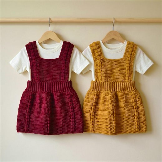 Crochet Baby Dress Pattern, Crochet Baby Girl Dress Pattern, Baby Skirt Dress 3-6 Months for Baby Shower Gifts - Etsy