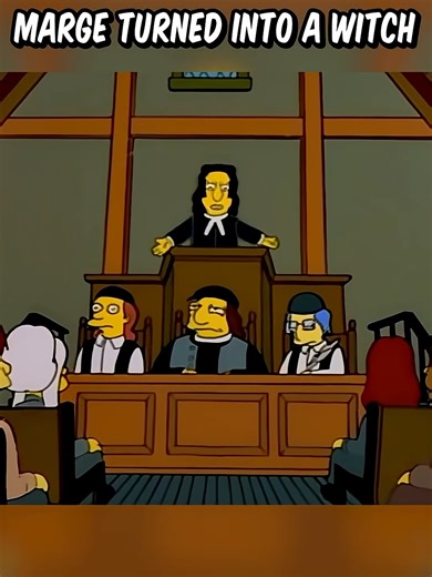 Marge turned into a witch#thesimpsons #simpsons