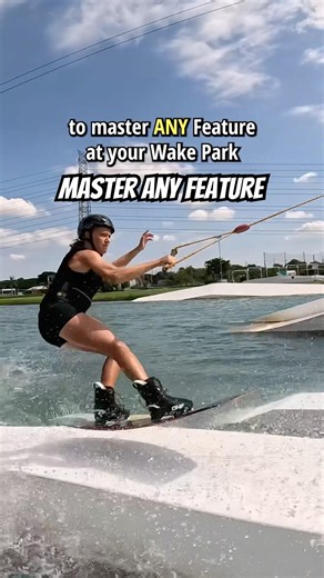5 Tips to Master ANY Feature at a Wake Park🚀 #wakeboard #wakepark #wakeboarding #tutorial #feature