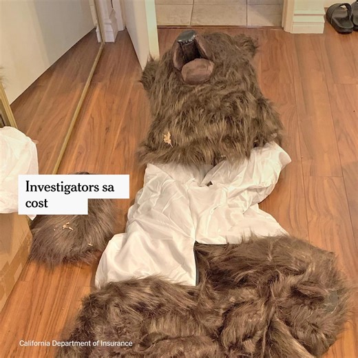 15K views · 97 reactions | A video that was submitted as part of an insurance claim in January appeared to capture a disturbing scene: a brown bear ransacking a Rolls-Royce parked in a California driveway. But the insurance department determined that it was not, in fact, a bear. https://nyti.ms/4fvkiMy | The New York Times | Facebook