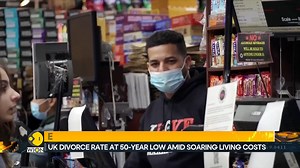 2.1K views · 35 reactions | UK divorce rate at 50-year low amid soaring living costs Couples united by economic necessity? Shivan Chanana brings you this report Watch more: https://www.wionews.com/videos | WION | Facebook