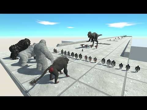 Dinosaur Challenge: Can the Gorilla Army Defeat Scorpius Rex in ARBS?